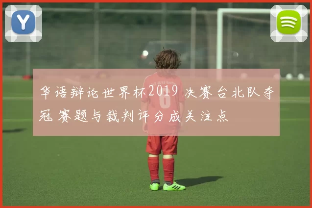 华语辩论世界杯2019 决赛台北队夺冠 赛题与裁判评分成关注点